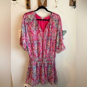 Esqualo Vibrant Paisley Dress